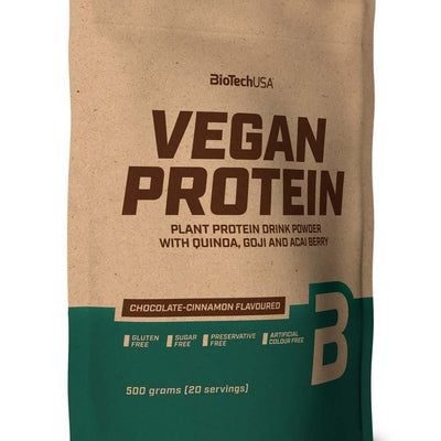 BioTechUSA Vegan Protein, Banana - 500 grams