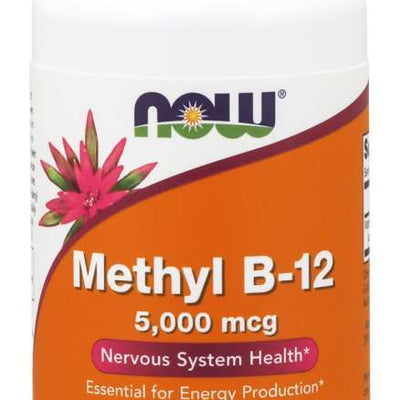 NOW Foods Methyl B-12, 5000mcg - 90 vcaps