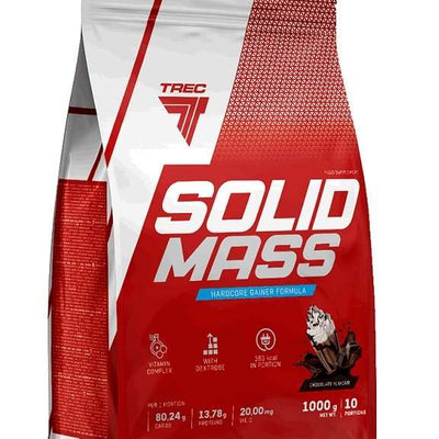 Trec Nutrition Solid Mass, Vanilla - 1000 grams