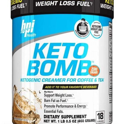 BPI Sports Keto Bomb, Caramel Macchiato - 468 grams
