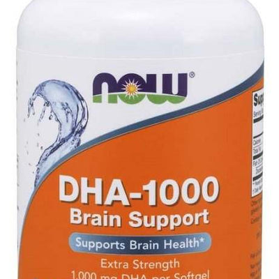 NOW Foods DHA-1000 Brain Support - 90 softgels
