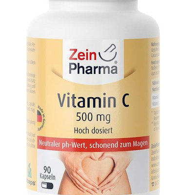 Zein Pharma Vitamin C Buffered, 500mg - 90 caps