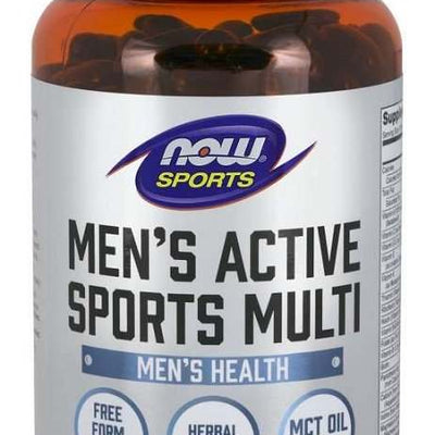 NOW Foods Men's Active Sports Multi - 180 softgels