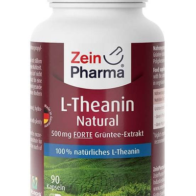 Zein Pharma L-Theanin Natural, 500mg - 90 caps