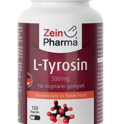 Zein Pharma L-Tyrosine, 500mg - 120 caps