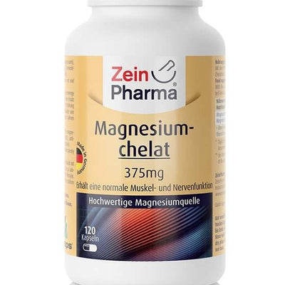 Zein Pharma Magnesium Chelate, 375mg - 120 caps