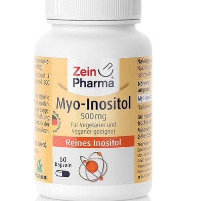 Zein Pharma Myo-Inositol, 500mg - 60 caps