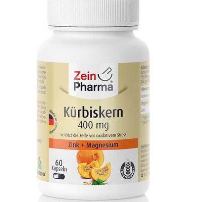 Zein Pharma Pumpkin Seed, 400mg - 60 caps