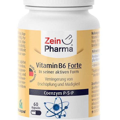Zein Pharma Vitamin B6 (P-5-P), 40mg - 60 caps