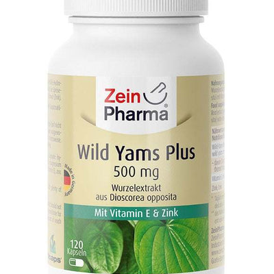 Zein Pharma Wild Yams Plus, 500mg - 120 caps
