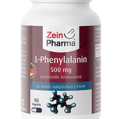 Zein Pharma L-Phenylalanine, 500mg - 90 caps