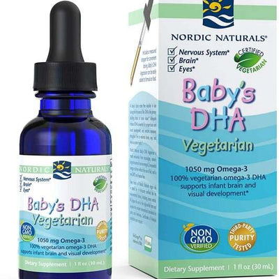 Nordic Naturals Baby's DHA Vegetarian, 1050mg - 30 ml.
