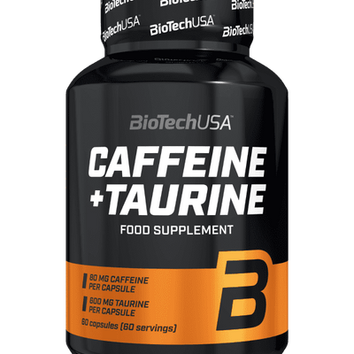 BioTechUSA Caffeine & Taurine - 60 caps