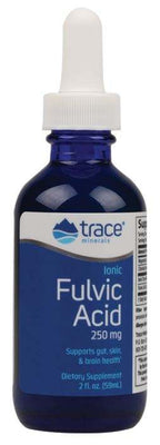 Trace Minerals Ionic Fulvic Acid, 250mg - 59 ml.