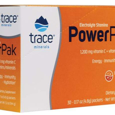 Trace Minerals Electrolyte Stamina Power Pak, Orange Blast - 30 packets