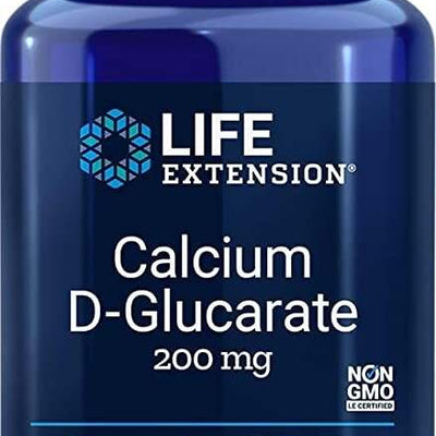Life Extension Calcium D-Glucarate, 200mg - 60 vcaps