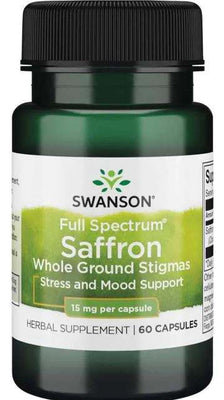 Swanson Full Spectrum Saffron, 15mg - 60 caps