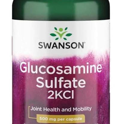Swanson Glucosamine Sulfate 2KCl, 500mg - 250 caps