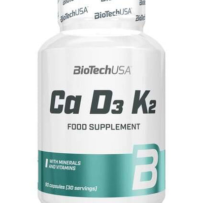 BioTechUSA Ca D3 K2 - 90 caps
