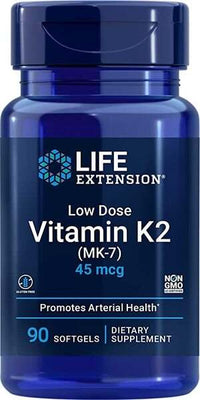 Life Extension Low Dose Vitamin K2 (MK-7), 45mcg - 90 softgels