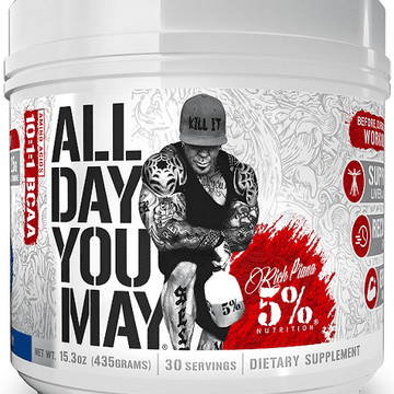 5% Nutrition AllDayYouMay - Legendary Series, Blue Raspberry - 435 grams