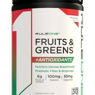 Rule One Fruits & Greens + Antioxidants, Mixed Berry - 285 grams