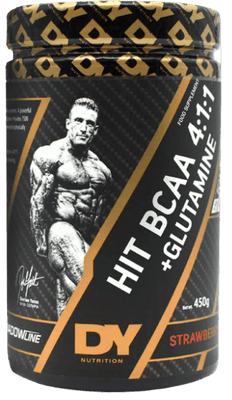 Dorian Yates HIT BCAA 4:1:1 + Glutamine, Strawberry - 450 grams