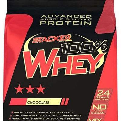 Stacker2 Europe 100% Whey, Chocolate - 908 grams