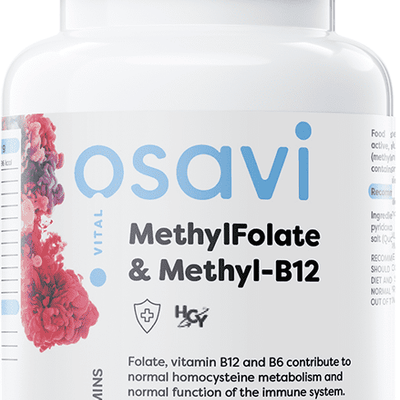 Osavi MethylFolate & Methyl-B12 - 60 vegan caps
