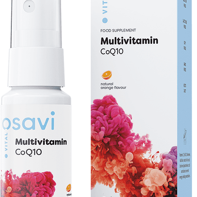 Osavi Multivitamin CoQ10 Oral Spray, Orange - 25 ml.