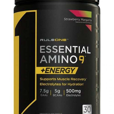 Rule One Essential Amino 9 + Energy, Peach Mango - 345 grams