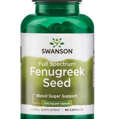 Swanson Fenugreek Seed, 610mg - 90 caps