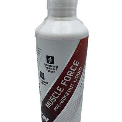 Dorian Yates Muscle Force Liquid Pre-Workout, Orange - 500 ml.