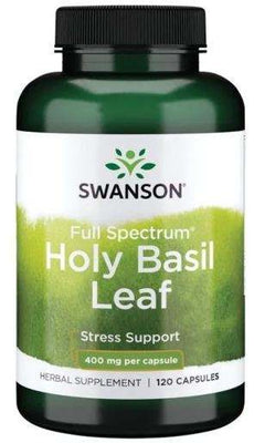 Swanson Holy Basil Leaf, 400mg - 120 caps