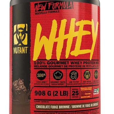 Mutant Mutant Whey, Chocolate Fudge Brownie - 908 grams