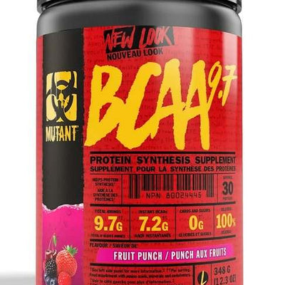 Mutant Mutant BCAA 9.7, Fruit Punch - 348 grams