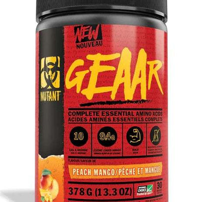 Mutant GEAAR, Peach Mango - 378 grams