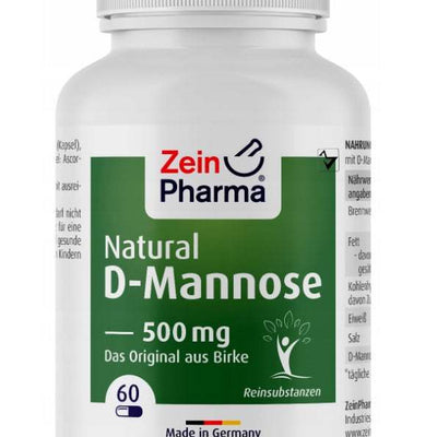 Zein Pharma Natural D-Mannose, 500mg - 60 caps