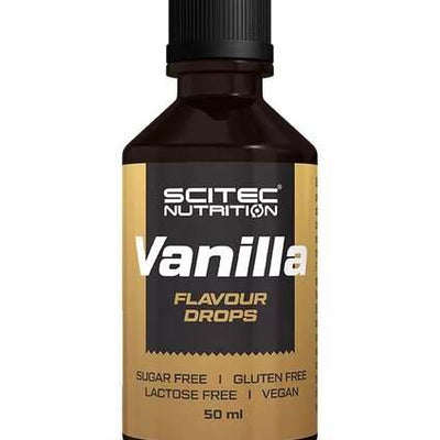 SciTec Flavour Drops, Vanilla - 50 ml.