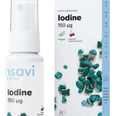 Osavi Iodine Oral Spray, 150mcg (Cherry) - 26 ml.