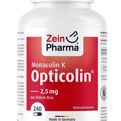 Zein Pharma Monacolin K Opticolin - 240 vcaps