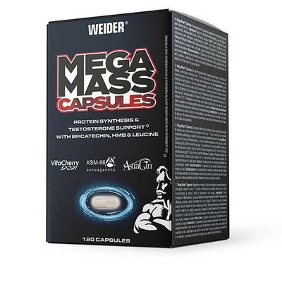 Weider Mega Mass Capsules - 120 caps