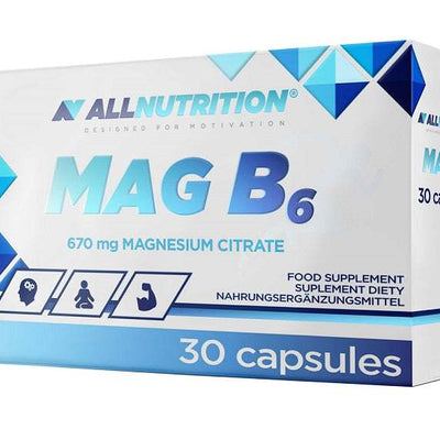 Allnutrition MAG B6, 670mg - 30 caps