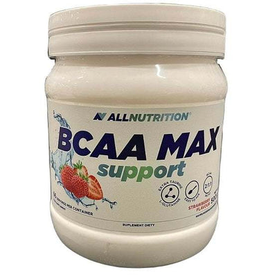 Allnutrition BCAA Max Support, Strawberry - 500 grams
