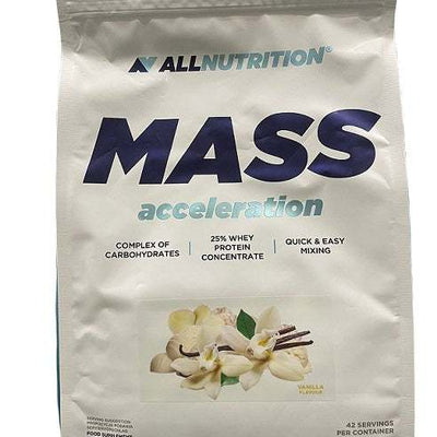 Allnutrition Mass Acceleration, Vanilla - 3000 grams