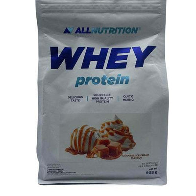Allnutrition Whey Protein, Caramel Ice Cream - 908 grams