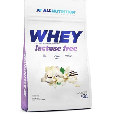 Allnutrition Whey Lactose Free, Vanilla - 700 grams