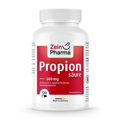 Zein Pharma Propionic Acid, 500mg - 120 caps
