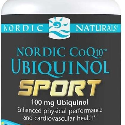 Nordic Naturals Nordic CoQ10 Ubiquinol Sport, 100mg - 60 softgels