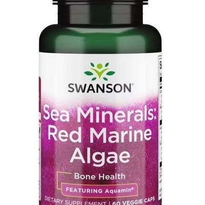 Swanson Sea Minerals: Red Marine Algae - 60 vcaps
